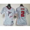 [Zebra Fashion] RYAN Atlanta #2 Womens Football Jersey - Matt Ryan Womens Football Jersey_Free Shipping