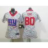 [Zebra Fashion] CRUZ NY-Giant #80 Womens Football Jersey - Victor Cruz Womens Football Jersey_Free Shipping