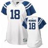 [Field Flirt Fashion I]MANNING Indianapolis #18 Womens Football Jersey - Peyton Manning Womens Football Jersey (White)