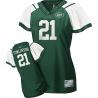 [Field Flirt Fashion I]TOMLINSON NY-Jet #21 Womens Football Jersey - LaDainian Tomlinson Womens Football Jersey (Green)