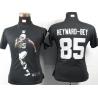 [Portrait Fashion]HEYWARD-BEY Oakland #85 Womens Football Jersey - Darrius Heyward-bey Womens Football Jersey (Black)