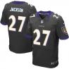 [Elite] Ray Rice Football Jersey -Baltimore #27 Football Jersey(Black)