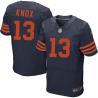 [Elite] Johnny Knox Football Jersey -Chicago #13 Football Jersey(Blue Yellow Number)