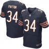 [Elite] Walter Payton Football Jersey -Chicago #34 Football Jersey(Blue)