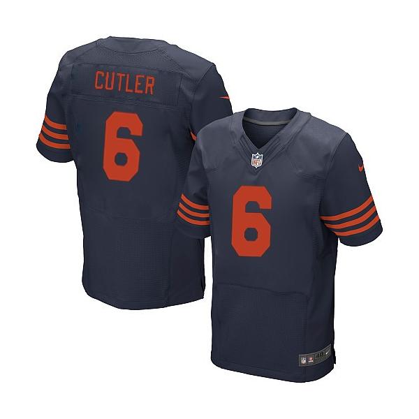 [Elite] Jay Cutler Football Jersey -Chicago #6 Football Jersey(Blue Yellow Number)