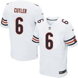 [Elite] Jay Cutler Football Jersey -Chicago #6 Football Jersey(White)