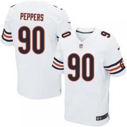 [Elite] Julius Peppers Football Jersey -Chicago #90 Football Jersey(White)