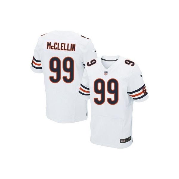 [Elite] Shea McClellin Football Jersey -Chicago #99 Football Jersey(White)