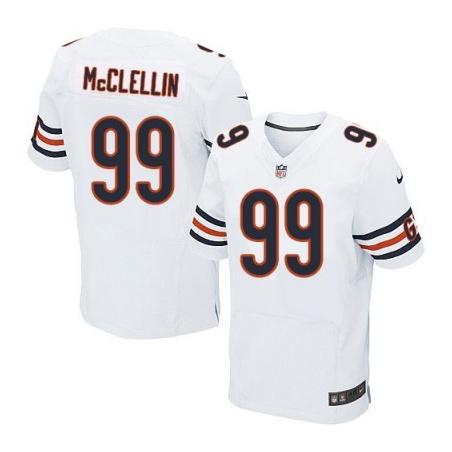 [Elite] Shea McClellin Football Jersey -Chicago #99 Football Jersey(White)