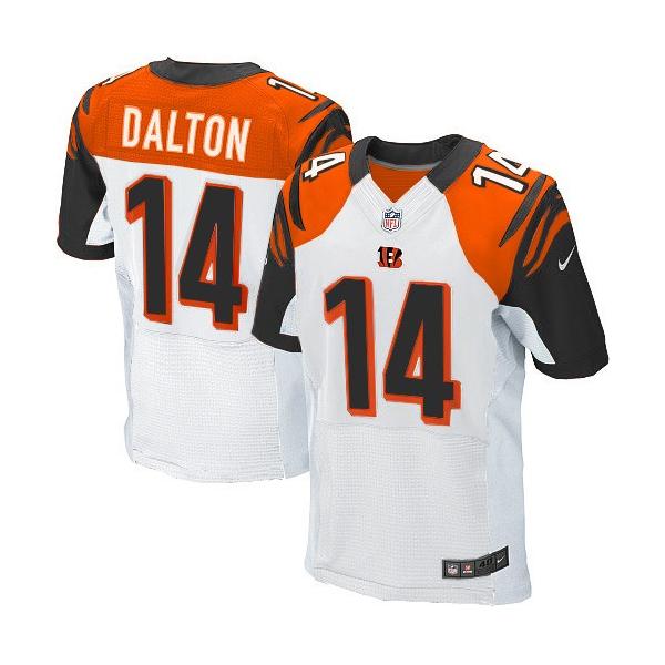 [Elite] Andy Dalton Football Jersey -Cincinnati #14 Football Jersey(White)