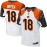 [Elite] A.J. Green Football Jersey -Cincinnati #18 Football Jersey(White)