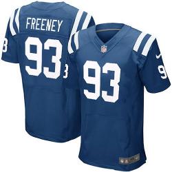 [Elite] Dwight Freeney Football Jersey -Indianapolis #93 Football Jersey(Blue)