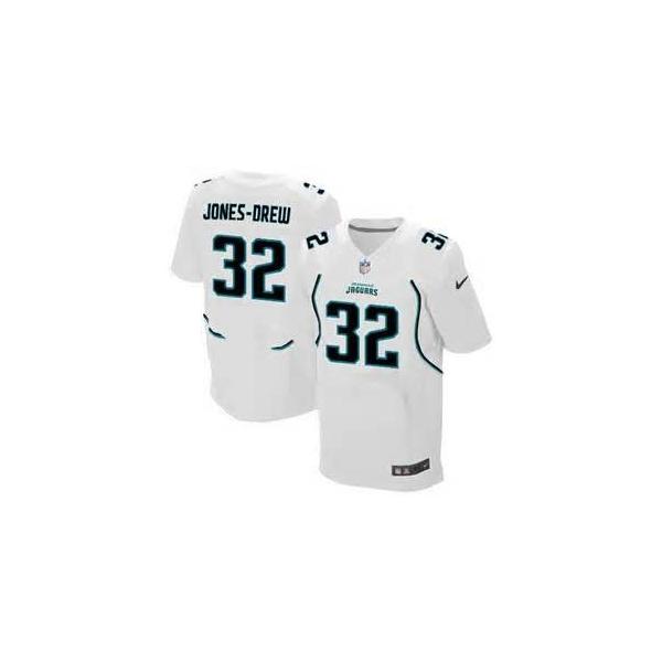 [Elite] Maurice Jones-Drew Football Jersey -Jacksonville #32 Football Jersey(White)