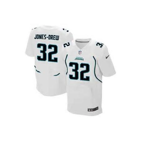 [Elite] Maurice Jones-Drew Football Jersey -Jacksonville #32 Football Jersey(White)