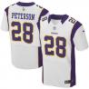 [Elite] Adrian Peterson Football Jersey -Minnesota #28 Football Jersey(White)