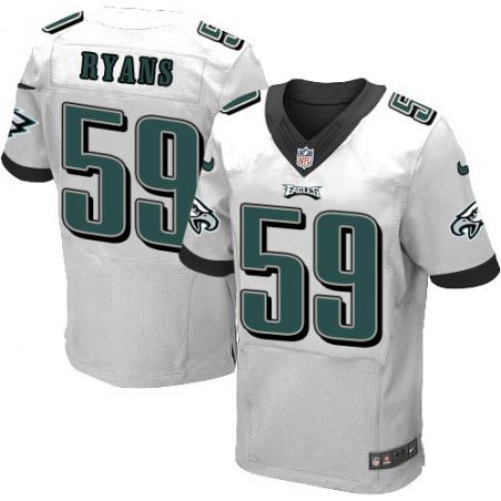 [Elite] DeMeco Ryans Football Jersey -Philadelphia #59 Jersey(White ...