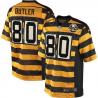 [Elite] Jack Butler Football Jersey -Pittsburgh #80 Football Jersey(Yellow 80 Seasons)