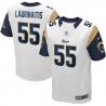 [Elite] James Laurinaitis Football Jersey -St. Louis #55 Football Jersey(White)