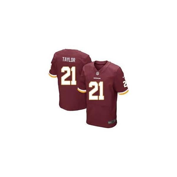 [Elite] Sean Taylor Football Jersey -Washington #21 Football Jersey(Red)