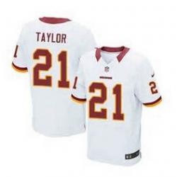 [Elite] Sean Taylor Football Jersey -Washington #21 Football Jersey(White)