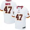 [Elite] Chris Cooley Football Jersey -Washington #47 Football Jersey(White)