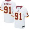 [Elite] Ryan Kerrigan Football Jersey -Washington #91 Football Jersey(White)