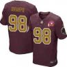 [Elite] Brian Orakpo Football Jersey -Washington #98 Football Jersey(Red 80 Anniversary with Patch)