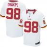 [Elite] Brian Orakpo Football Jersey -Washington #98 Football Jersey(White)