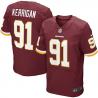 [Elite] Ryan Kerrigan Football Jersey -Washington #91 Football Jersey(Red)