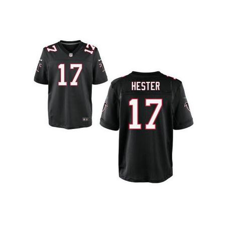 [Elite] Hester Atlanta Football Team Jersey -Atlanta #17 Devin Hester Jersey (Black)