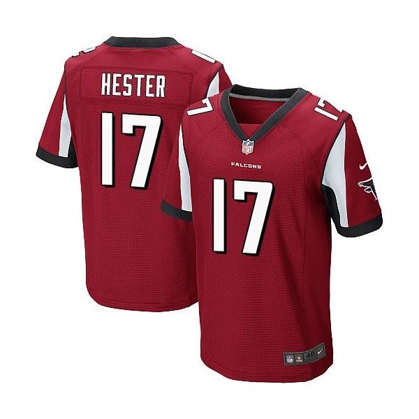 [Elite] Hester Atlanta Football Team Jersey -Atlanta #17 Devin Hester Jersey (Red)