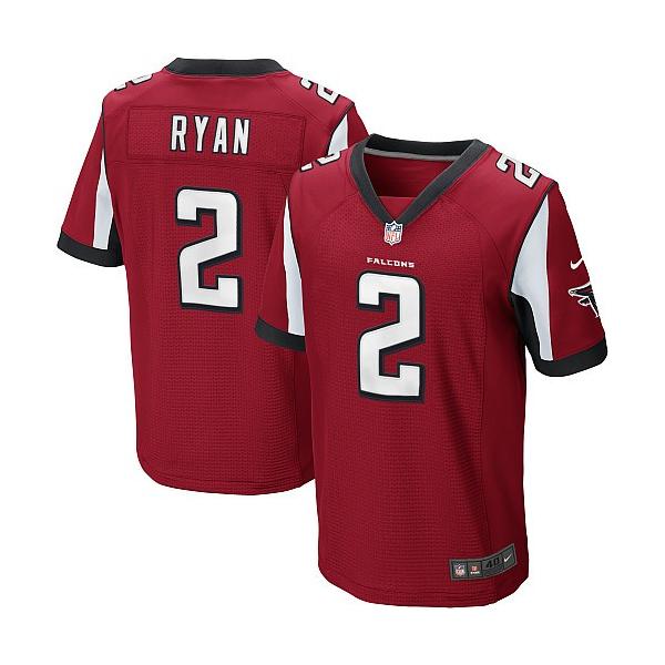 [Elite] Ryan Atlanta Football Team Jersey -Atlanta #2 Matt Ryan Jersey (Red)