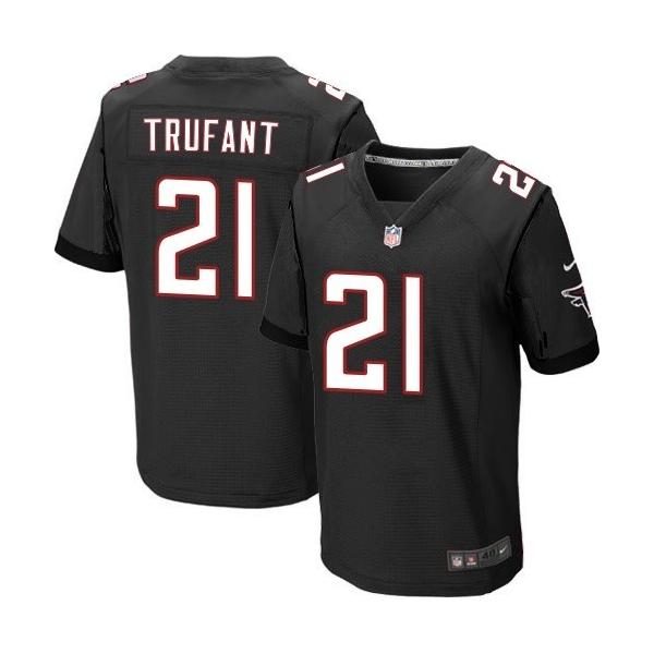 [Elite] Trufant Atlanta Football Team Jersey -Atlanta #21 Desmond Trufant Jersey (Black)