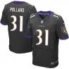 [Elite] Pollard Baltimore Football Team Jersey -Baltimore #31 Bernard Pollard Jersey (Black)