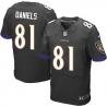 [Elite] Daniels Baltimore Football Team Jersey -Baltimore #81 Owen Daniels Jersey (Black)