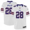 [Elite] Spiller Buffalo Football Team Jersey -Buffalo #28 C.J. Spiller Jersey (White)