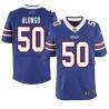 [Elite] Alonso Buffalo Football Team Jersey -Buffalo #50 Kiko Alonso Jersey (Blue)