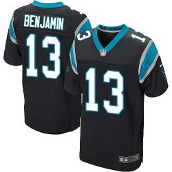 [Elite] Benjamin Carolina Football Team Jersey -Carolina #13 Kelvin Benjamin Jersey (Black)