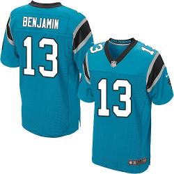 [Elite] Benjamin Carolina Football Team Jersey -Carolina #13 Kelvin Benjamin Jersey (Blue)