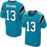 [Elite] Benjamin Carolina Football Team Jersey -Carolina #13 Kelvin Benjamin Jersey (Blue)