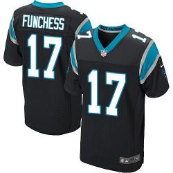 [Elite] Funchess Carolina Football Team Jersey -Carolina #17 Devin Funchess Jersey (Black)