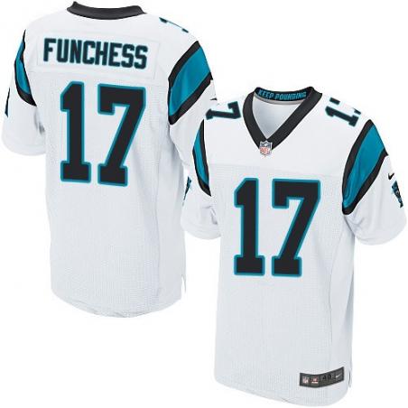 [Elite] Funchess Carolina Football Team Jersey -Carolina #17 Devin Funchess Jersey (White)