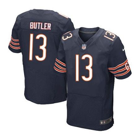 [Elite] Butler Chicago Football Team Jersey -Chicago #13 Brice Butler Jersey (Blue)