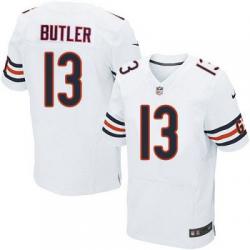 [Elite] Butler Chicago Football Team Jersey -Chicago #13 Brice Butler Jersey (White)