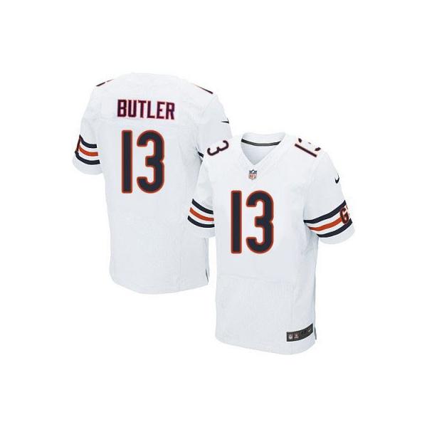 [Elite] Butler Chicago Football Team Jersey -Chicago #13 Brice Butler Jersey (White)