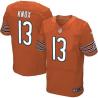 [Elite] Knox Chicago Football Team Jersey -Chicago #13 Johnny Knox Jersey (Orange)