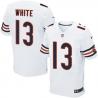 [Elite] White Chicago Football Team Jersey -Chicago #13 Kevin White Jersey (White)