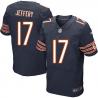 [Elite] Jeffery Chicago Football Team Jersey -Chicago #17 Alshon Jeffery Jersey (Blue)