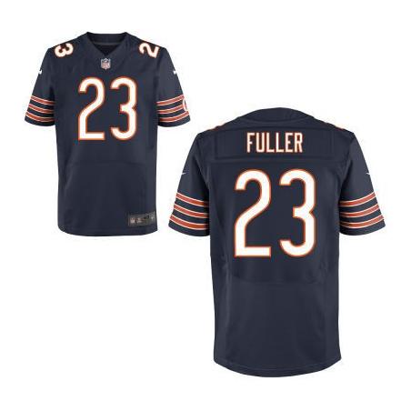 [Elite] Fuller Chicago Football Team Jersey -Chicago #23 Kyle Fuller Jersey (Blue)