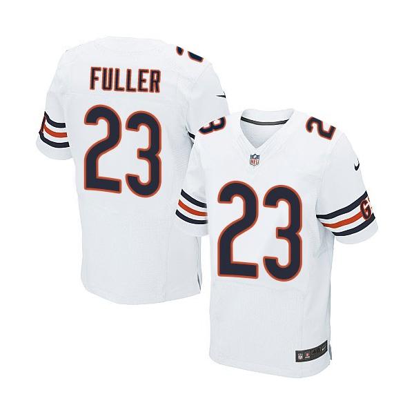 [Elite] Fuller Chicago Football Team Jersey -Chicago #23 Kyle Fuller Jersey (White)